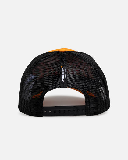 New Era X Mclaren Fanwear 9FORTY A-Frame Trucker Snapback Orange