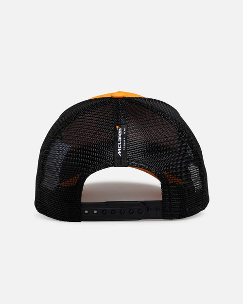 New Era X Mclaren Fanwear 9FORTY A-Frame Trucker Snapback Orange