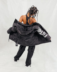 The Anti Order Hyphen ATD Puffer Jacket V2 Black/Silver