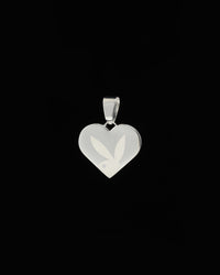 Playboy By House Of Auric Playboy Heart Pendant Sterling Silver