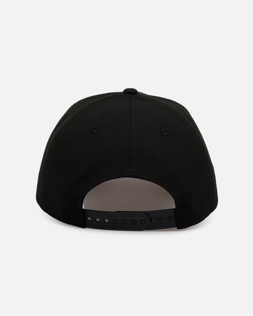 New Era Seattle Mariners 'Easy Black' 9FORTY A-Frame Snapback Black/Black