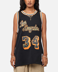 Mitchell & Ness Los Angeles Lakers Shaquille O'Neal 'Wilderness' 97 Swing Jersey Black
