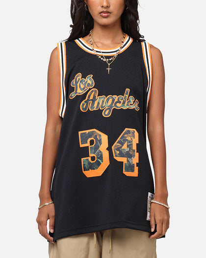 Mitchell & Ness Los Angeles Lakers Shaquille O'Neal 'Wilderness' 97 Swing Jersey Black