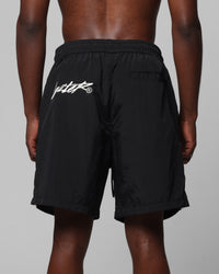 Loiter Motorway Walk Shorts Black