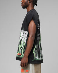 Loiter Inferno Muscle T-Shirt Black