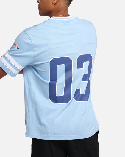 Carre Rose Football T-Shirt Light Blue