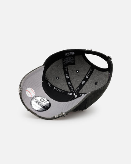 New Era New York Yankees 'Distressed Denim 2.0' 9FORTY A-Frame Strapback Black