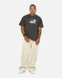 Key Street Twotone T-Shirt Black Wash