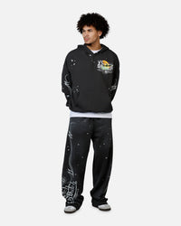 Von Dutch X Culture Kings CK Hoodie Washed Black