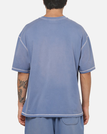 New Era New York Mets Acid Wash T-Shirt Blue