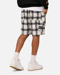Carre Daily Shorts Grey Plaid