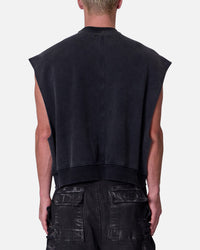 MNML Sleeveless Rag Shirt Washed Black