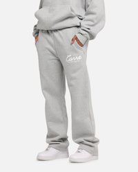 Carre Prestige Script Sweatpants Grey Marle