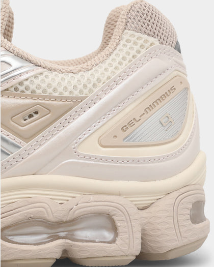 Asics Women's GEL-NIMBUS 9 Cream/Mineral Beige