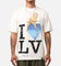 Sworn To Us I Love LV T-Shirt Natural