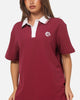 Bleacher Athletic Manly Warringah Sea Eagles NRL Adult Golf Polo T-Shirt Maroon