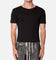 MNML Fitted Ribbed T-Shirt Black
