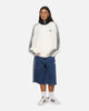 Adidas Faux Mohair Classic Track Top Off White/Black