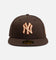 New Era New York Yankees 'Walnut' 59FIFTY Fitted Dark Brown