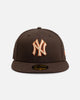 New Era New York Yankees 'Walnut' 59FIFTY Fitted Dark Brown
