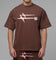 Loiter Hybrid Premium T-Shirt Brown