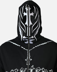 73Studio x WWE Rey Mysterio Masked Hoodie Black