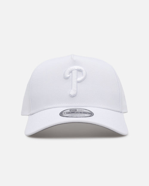 New Era Philadelphia Phillies 'Easy White' 9FORTY A-Frame Snapback White/White