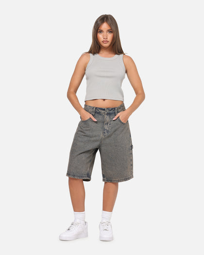 Carre Carpenter Jorts Washed Grey