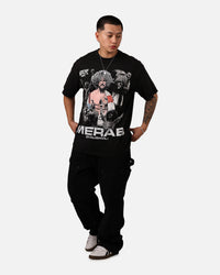 UFC By Culture Kings Merab Dvalishvili Noche T-Shirt Black Acidwash