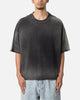 MNML Sun Burned Distressed Pocket T-Shirt Vintage Black