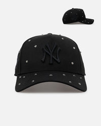 New Era New York Yankees  'Embellishment' 9FORTY A-Frame Snapback Black/Black
