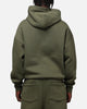 Loiter Hybrid Premium Hoodie Olive/Pink