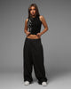 Loiter Eastern Bloc Pinstripe Trousers Black Pinstripe