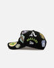 New Era Oakland Athletics 'All Over Embroidery' 9FORTY A-Frame Snapback Black