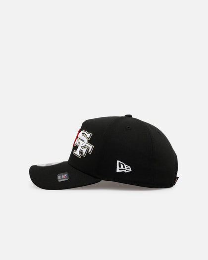 New Era San Francisco 49ers 'Love' 9FORTY A-Frame Snapback Black