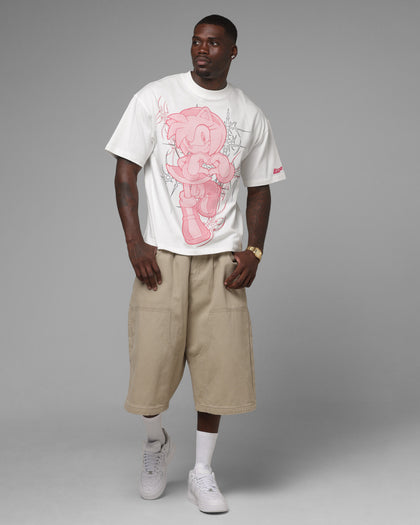 Loiter x Sonic The Hedgehog Amy T-Shirt Off White