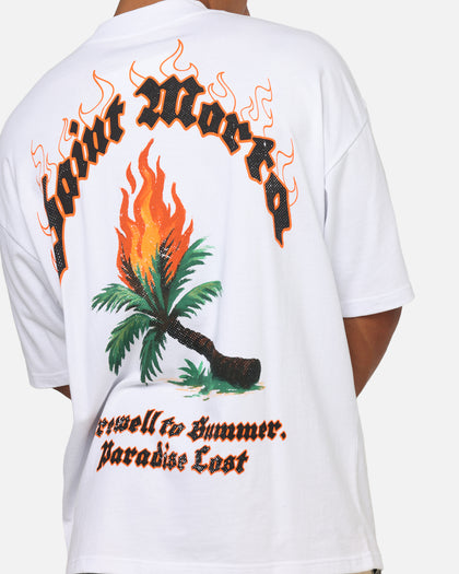 Saint Morta Palm Fire T-Shirt White