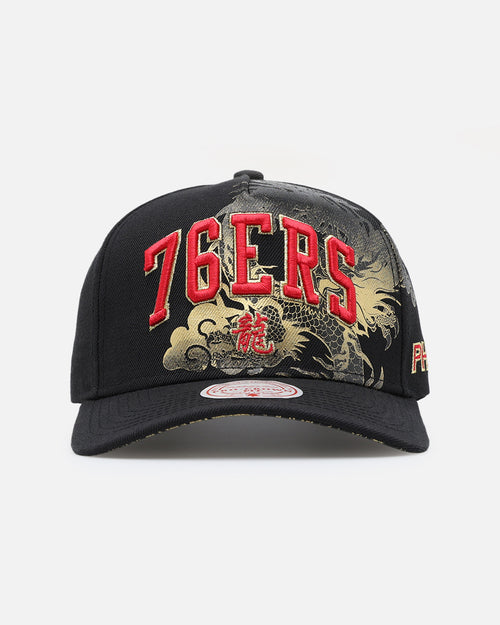 Mitchell & Ness Philadelphia 76ers 'Year Of The Dragon' Pro Crown Snapback Black