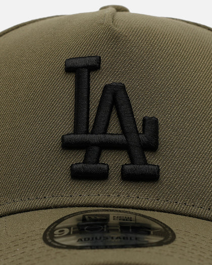 New Era Los Angeles Dodgers 'Easy Olive' 9FORTY A-Frame Snapback Olive