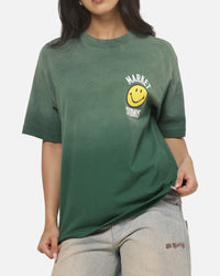 Market Smiley Lockup T-Shirt Dark Green