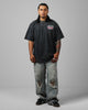 Loiter Cherry Pick Drop T-Shirt Black Acidwash