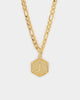 Raising Hell Women's Letter Anklet Gold