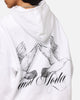 Saint Morta Doves Boxy Hoodie White