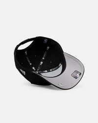 New Era New York Knicks 'Flame Logo' 9FORTY A-Frame Snapback Black