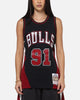Mitchell & Ness Chicago Bulls Dennis Rodman Rave Jersey Black/Red