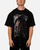 73Studio Disney Pirates Of The Caribbean Davy Jones Vintage T-Shirt Black Acidwash
