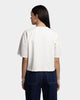 Playboy X Culture Kings Women's Shhh Crop T-Shirt Off White