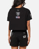 Pro Standard Women's Las Vegas Raiders Fast Lane Cropped T-Shirt Black