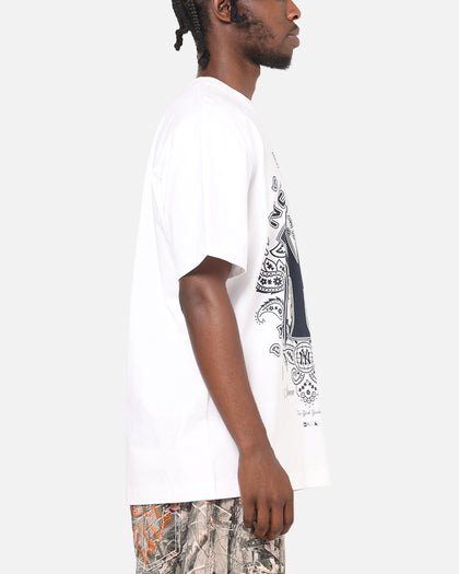 New Era New York Yankees Paisley Oversized T-Shirt White