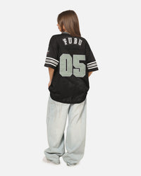 Fubu City New York Jersey Black
